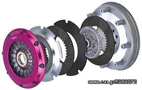 Mitsubishi	EXEDY	05952	Exedy Racing - Stage 2 Cerametallic Clutch Kit 240mm Disc; 23 Tooth Spline; 26.2mm Major Diameter [Mitsubishi Lancer(2001-2002, 2005-2006)] 