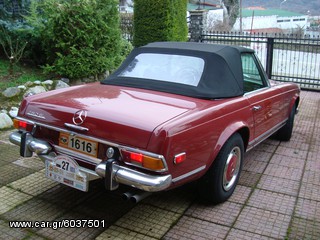 Mercedes-Benz SL 280 1970 280 SL ANTIKA OLDTIMER-thumb-35