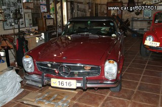 Mercedes-Benz SL 280 1970 280 SL ANTIKA OLDTIMER-thumb-36