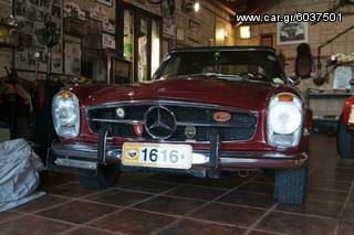 Mercedes-Benz SL 280 1970 280 SL ANTIKA OLDTIMER-thumb-37