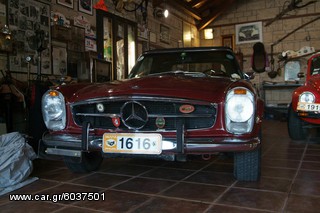 Mercedes-Benz SL 280 1970 280 SL ANTIKA OLDTIMER-thumb-38