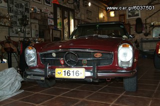 Mercedes-Benz SL 280 1970 280 SL ANTIKA OLDTIMER-thumb-39