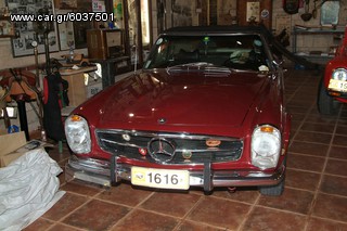 Mercedes-Benz SL 280 1970 280 SL ANTIKA OLDTIMER-thumb-40