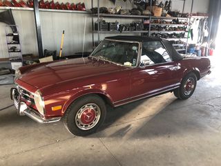Mercedes-Benz SL 280 1970 280 SL ANTIKA OLDTIMER-thumb-25