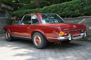 Mercedes-Benz SL 280 1970 280 SL ANTIKA OLDTIMER-thumb-21