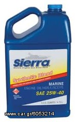 ΛΑΔΙ 25W-40 Synthetic Blend 5L για Εσω-Εξω απο τη SIERRA/USA