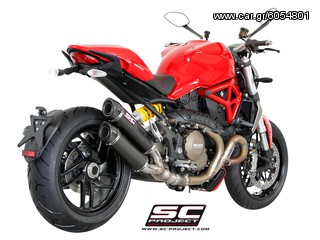 Εξατμίσεις Διπλά Τελικά Sc-Project Gp Tech Full Carbon Ducati Monster 1200