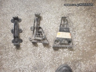 AUDI 80 86-95 ΒΑΣΕΙΣ ΠΡΟΦΥΛΑΚΤΗΡΑ ΠΛΑΣΤΙΚΕΣ  ΕΜΠΡΟΣ ΚΑΙ ΠΙΣΩ