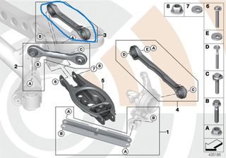 ΨΑΛΙΔΙ ΟΠΙΣΘΙΟ ΚΟΝΤΡΑ BMW Ε81 Ε82 E87 Ε88 Ε90 Ε91 Ε92 Ε93 ΑΡΙΣΤΕΡΟ / ΔΕΞΙΟ ''BMW Βαμβακάς''-thumb-4