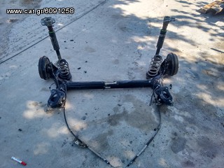 πισω αξονας με ταμπουρα και abs   opel corsa d 2006-13 