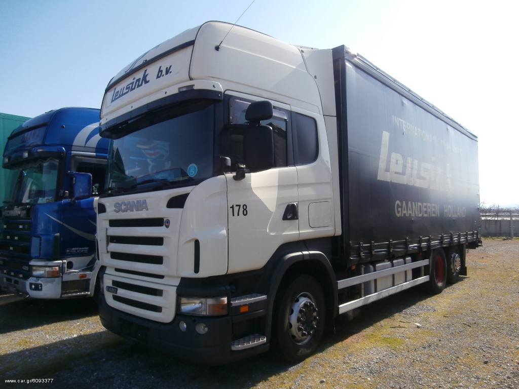 Καρότσα Κουρτίνα Scania 2007 R420 6X2 EURO 5 FULL EXTRA