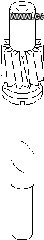 Γρανάζι ντίζας κοντέρ (ΚΑΙΝΟΥΡΓΙΟ). AUDI 80/90  1973-1986   ,Νούμερο 14 στο τεχνικό σχέδιο .