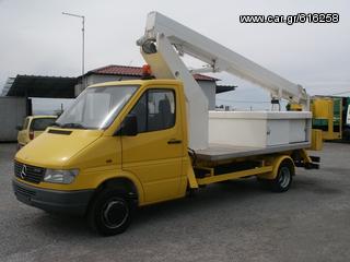 Τηλεσκοπικά Περονοφόρα 1996 Mercedes412D RUTHMANN 18.00m-thumb-2