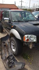 NISSAN NAVARA ΜΙΑΜΙΣΗ ΚΑΜΠΙΝΑ ΚΟΜΠΛΕ 4X4 D22 133PS ΦΟΥΣΚΩΜΕΝΑ ΦΤΕΡΑ-thumb-6