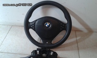 BMW E46 MOD 99-06 ΤΙΜΟΝΙ [M3] ΜΕ ΠΛΗΚΤΡΑ ΚΑΙ AIR BAG ΓΝΗΣΙΑ ΣΕ ΑΡΙΣΤΗ ΚΑΤΑΣΤΑΣΗ! ΤΑ ΦΤΗΝΟΤΕΡΑ ΑΝΤΑΛ/ΚΑ