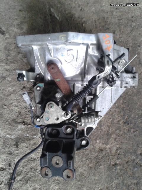 ΣΑΣΜΑΝ PEUGEOT 107	1KR-FE 1,0L - 16V - 68PS	5 TAX - XEIROKINHTO  - BENZINH