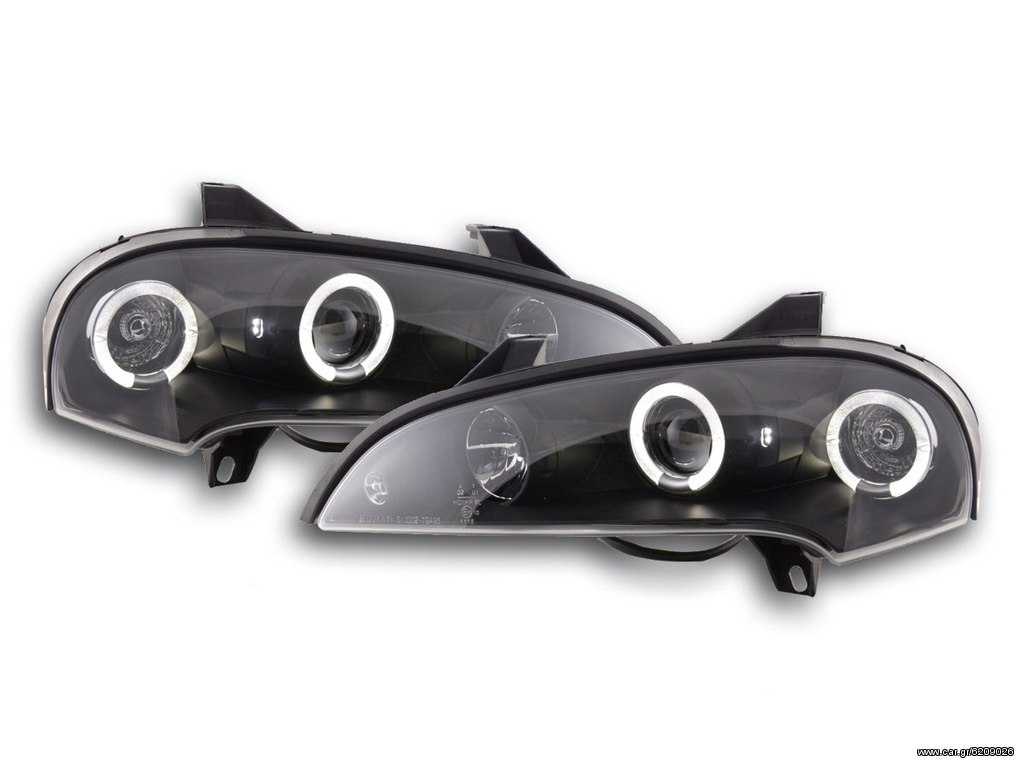 OPEL TIGRA ANGEL EYES Opel Tigra Bj. 95-03 BLACK EAUTOSHOP GR ΠΑΡΑΔΟΣΗ  ΠΑΝΤΟΥ