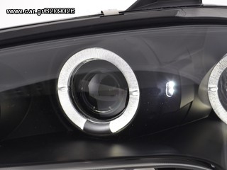 OPEL TIGRA ANGEL EYES Opel Tigra Bj. 95-03 BLACK EAUTOSHOP GR ΠΑΡΑΔΟΣΗ  ΠΑΝΤΟΥ-thumb-7