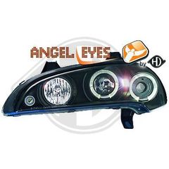 OPEL TIGRA ANGEL EYES Opel Tigra Bj. 95-03 BLACK EAUTOSHOP GR ΠΑΡΑΔΟΣΗ  ΠΑΝΤΟΥ-thumb-1