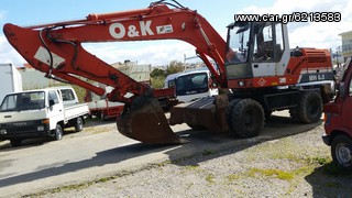 Εκσκαφέας Με Λάστιχα O & K 1997 MH6 PMS MHXANH 1013-thumb-2
