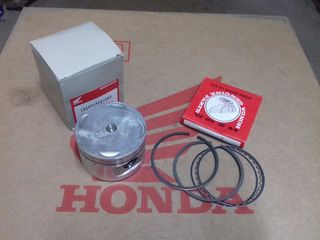 HONDA XR350R PISTON SET O.S. 0.50mm / ΣΕΤ ΠΙΣΤΟΝΙ ΕΛΑΤΗΡΙΑ ΡΕΚΤΙΦΙΕ