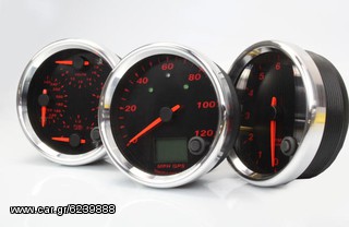 Universal	SpeedHut		Speedometer w/GPS sensor 180, 200, 260, 300 and 400km/h 102mm	Ταχυμετρο