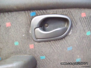 Hyundai Accent 1993 - 1999 // 1 ΕΣΩΤΕΡΙΚΟ ΧΕΡΟΥΛΙ ΠΟΡΤΑΣ \\ Γ Ν Η Σ Ι Α-ΚΑΛΟΜΕΤΑΧΕΙΡΙΣΜΕΝΑ-ΑΝΤΑΛΛΑΚΤΙΚΑ 