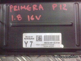 ΣΕΤ ΕΓΚΕΦΑΛΟΣ NISSAN PRIMERA P12 1.8 16V (QG18) (MEC 32-591 C3 4129)