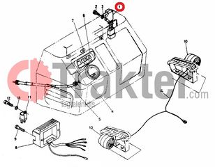 KUBOTA B1600 ΑΥΤΟΜΑΤΟΣ ΡΕΛΙΕ ΛΑΜΠΑΣ ORIGINAL -thumb-1