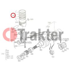 KUBOTA B1600 ΕΛΛΑΤΗΡΙΑ ΠΙΣΤΟΝΙΟΥ 0.5 ORIGINAL -thumb-1