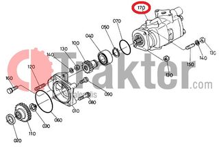 KUBOTA GL23 ΑΝΤΛΙΑ ΥΔΡΑΥΛΙΚΟΥ ΔΙΠΛΗ ORIGINAL -thumb-1