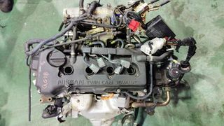 ΚΙΝΗΤΗΡΑΣ  NISSAN  QG18DE  1769cc/1061769CC/106-128HP/4Cyl./ΒΕΝΖΙΝΗ  NISSAN  PRIMERA <P11,WP11>  1.8 16V (08/1999-07/2002) - PRIMERA <P12,WP12>  1.8 (03/2002-2007)  ΚΩΔ. QG18DE 