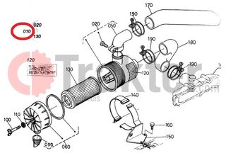 KUBOTA ASTE 195 ΦΙΛΤΡΟΧΩΑΝΗ ORIGINAL -thumb-1