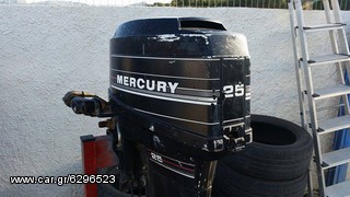 MERCURY 25HP 2T (SHORT) ΜΟΝΟ ΓΙΑ ΑΝΤΑΛΛΑΚΤΙΚΑ.-thumb-4