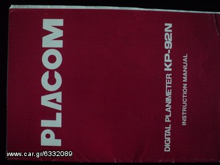 PLACOM DIGITAL PLANMETER KP-92N-thumb-1