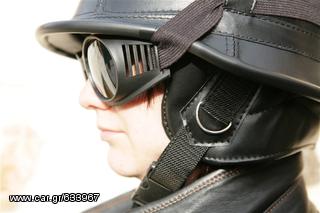 Κράνος ρετρό Club retro German helmet 2WW Black-thumb-6