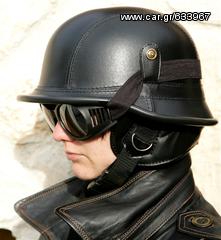 Κράνος ρετρό Club retro German helmet 2WW Black