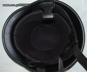 Κράνος ρετρό Club retro German helmet 2WW Black-thumb-12