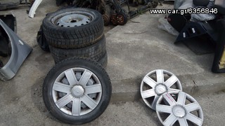 CHEVROLET NUBIRA ΖΑΝΤΕΣ ΜΕ ΤΑΣΙΑ 15'' ΣΙΔΕΡΕΝΙΑ