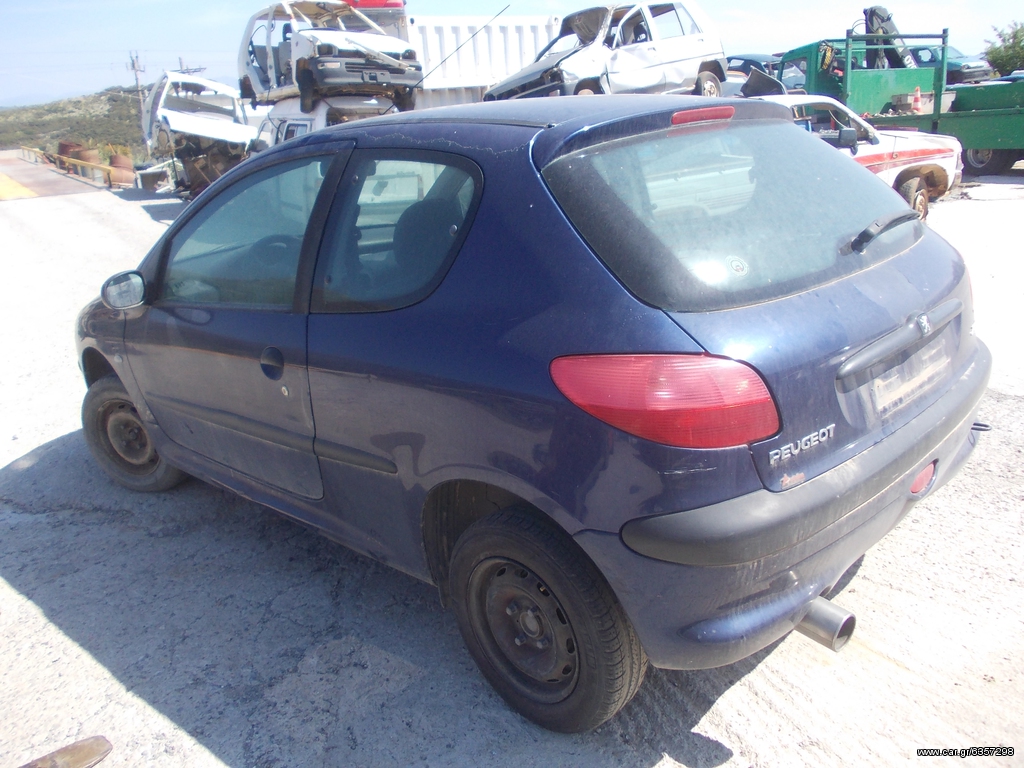 PEUGEOT 206 2001  1100 cc     ΔΙΠΟΡΤΟ