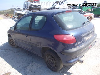 PEUGEOT 206 2001  1100 cc     ΔΙΠΟΡΤΟ