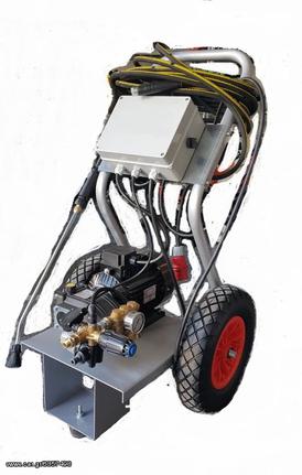 Yδροπλυστικό Hawk κρύου νερού μονοφασικό 220V 150 bar 840 lit/ hour 1450 rpm made in italy