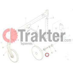 KUBOTA GB180 ΡΟΥΛΕΜΑΝ ΡΟΔΑΚΙ ΦΡΕΖΑΣ ORIGINAL -thumb-1