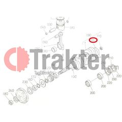 KUBOTA L1-24 ΣΤΡΟΦΑΛΟΣ ORIGINAL -thumb-1