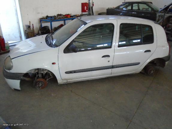 RENAULT CLIO 05/2001 ΜΕ ΚΙΝΗΤΗΡΑ D7FG7