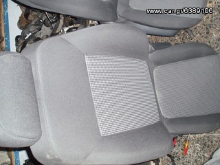 OPEL CORSA D 2011-2013  5ΠΟΡΤΟ ΣΕΤ ΚΑΘΙΣΜΑΤΑ ΕΜΠΡ ΚΑΙ ΠΙΣΩ ΧΩΡΙΣ ΑΕΡΟΣΑΚΟΥΣ ΠΛΑΙΝΟΥΣ 