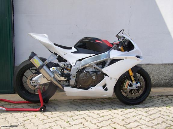 Εξάτμιση Τελικό Exan Oval Inox/Carbon End Aprilia RSV4 2009>