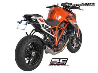 Εξάτμιση Τελικό Sc-Project CR-T Carbon/titanium end KTM 1290 Super Duke R (Περιλαμβάνει και την κατάργηση καταλύτη)Racing use only