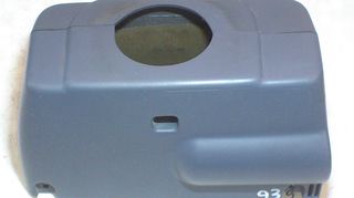 RENAULT CLIO v 1993 - 1998.// 2 ΠΛΑΣΤΙΚΑ ΚΑΛΥΜΜΑΤΑ ΚΟΛΩΝΑΣ ΤΙΜΟΝΙΟΥ 7700797604 \\  Γ Ν Η Σ Ι Α-ΚΑΛΟΜΕΤΑΧΕΙΡΙΣΜΕΝΑ-ΑΝΤΑΛΛΑΚΤΙΚΑ