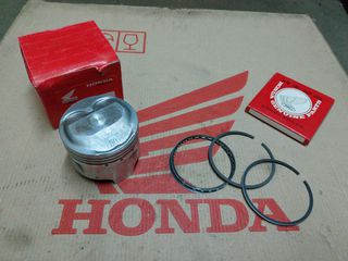 HONDA CB400N/ CB400T/ CM400T PISTON SET O.S. / ΣΕΤ ΠΙΣΤΟΝΙ- ΕΛΑΤΗΡΙΑ ΡΕΚΤΙΦΙΕ 0.50mm (ΠΡΩΤΟ ΜΟΝΤΕΛΟ)